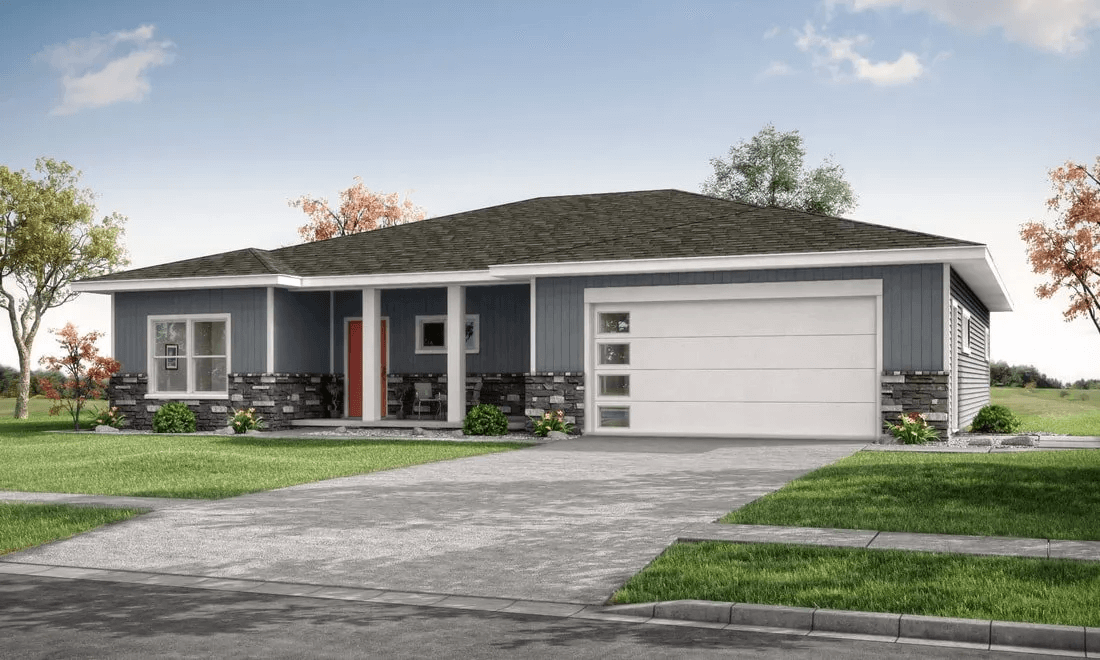 The Canyon 3 Bedrooms. 2 Bathrooms Floor Plan White Oak Homes