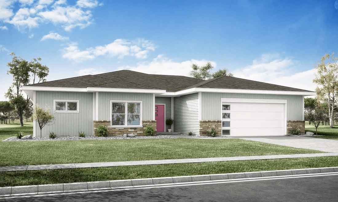 The Overcup 4 Bedroom 2 Bathroom Floor Plan White Oak Homes